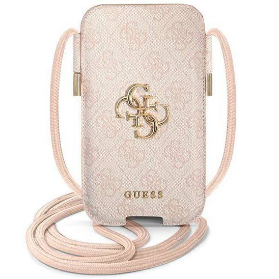 Bag Guess 6,7" Hardcase 4G Big Metal Logo (Guuphl4gmgpi) pink