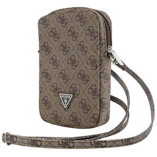 Bag Guess Zip 4G Triangle (GUWBZP4GFTSW) brown