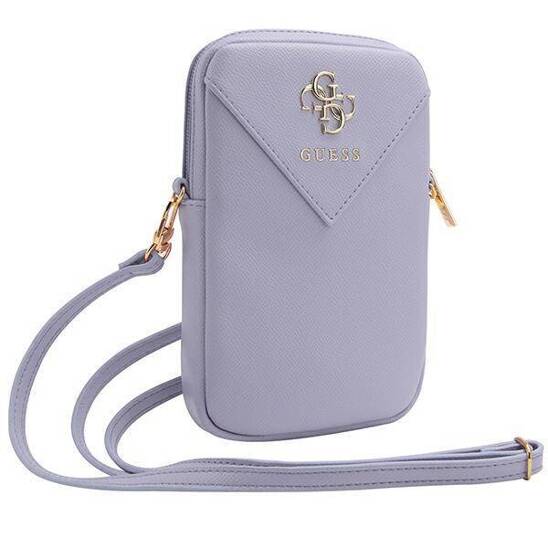 Bag Guess Zip Triangle 4G (GUWBZPGSTEGU) purple