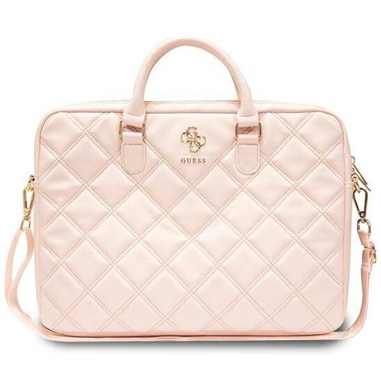 Bag LAPTOP 16" Guess Quilted 4G (GUCB15ZPSQSSGP) pink
