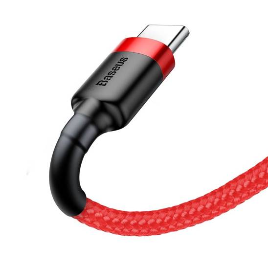 Baseus Cafule CATKLF-B09 3A 1M USB TYPE C cable Quick Charge Quick Charge 3.0 red