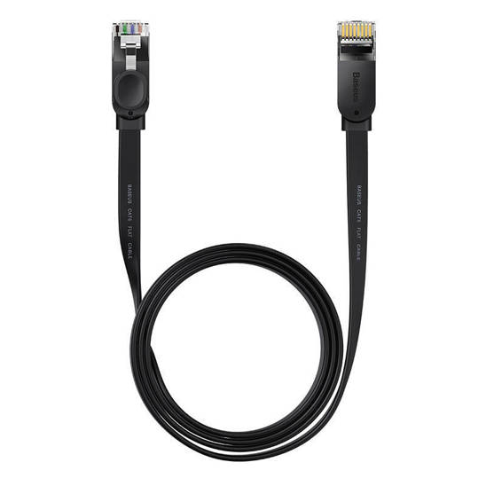 Baseus Ethernet RJ45, 1Gbps, 1.5m network cable (black)