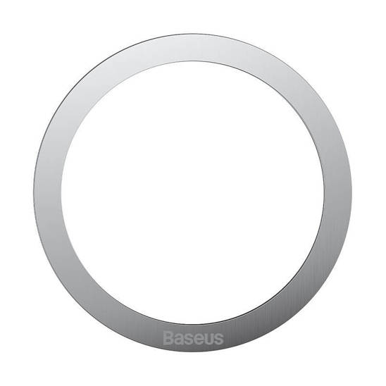 Baseus Halo Magnetic Ring for phones, , MagSafe (Silver)