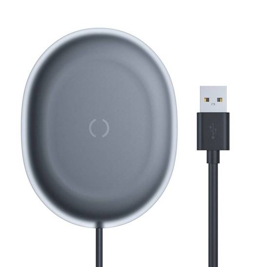 Baseus Jelly wireless induction charger, 15W (black)