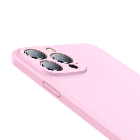 Baseus Liquid Silica Case for iPhone 13 Pro Max (pink)