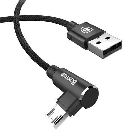 Baseus MVP Elbow Cable USB to micro USB 2A 1m - Black