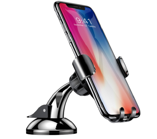 Baseus Osculum gravitational phone holder (black + silver)