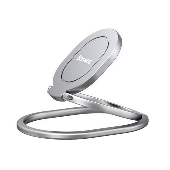 Baseus Rails Ring holder for smartphones (Silver)