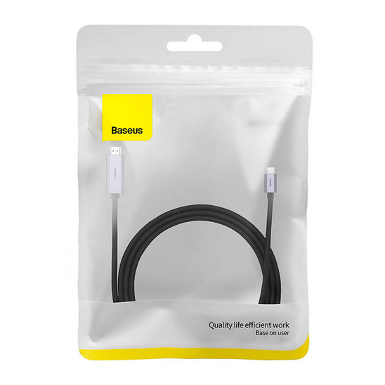 Baseus USB-C to HDMI cable, 4K, 2m (black)