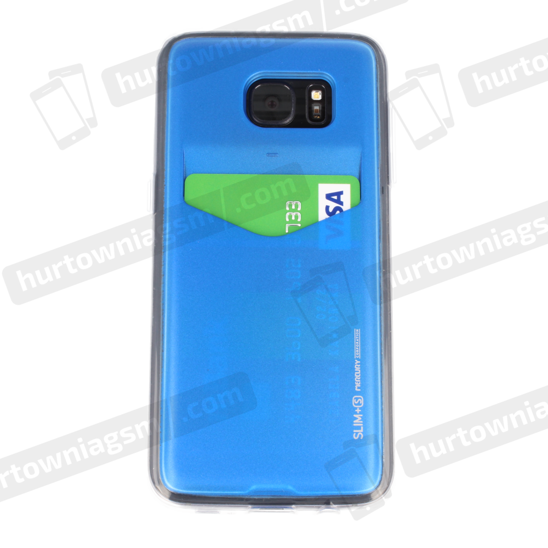 CASE SLIM PLUS S NEW SAMSUNG I9500 S4 BLUE