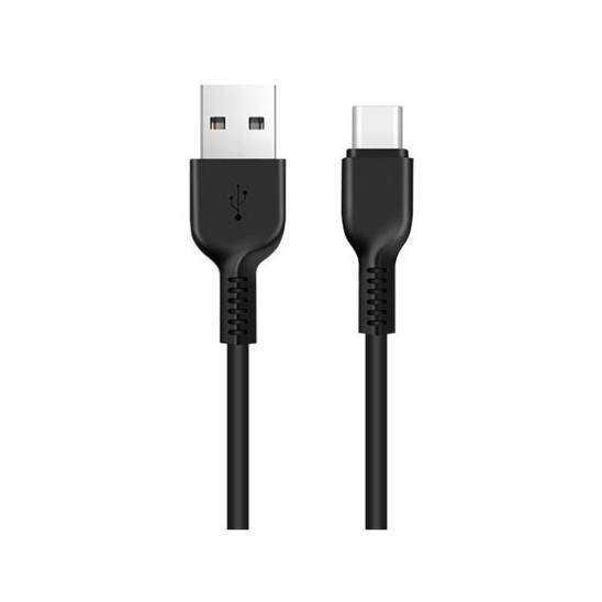 Cable 2A 1m USB - USB-C HOCO X13 black