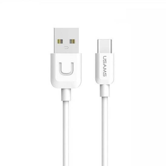 Cable 2A 1m USB - USB-C USAMS U-Turn TCUSBXD02 (US-SJ099) white