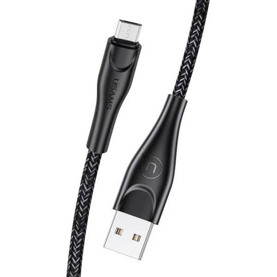 Cable 2A 2m USB - Micro USB Usams U41 Fast Charge SJ396USB01 (US-SJ396) black