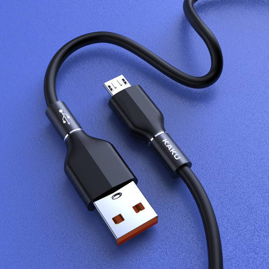 Cable 3,2A 1,2m Micro USB KAKU Aluminium Alloy Fast Charging Data Cable MicroUSB (KSC-452) black