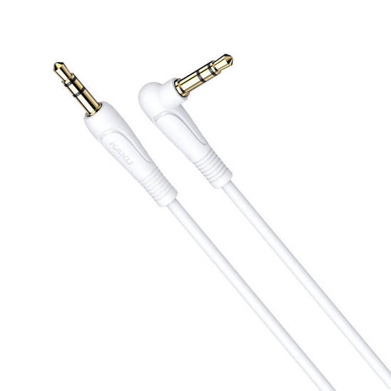 Cable AUX 1m minijack 3,5mm - minijack 3,5mm KAKU KSC-521 white