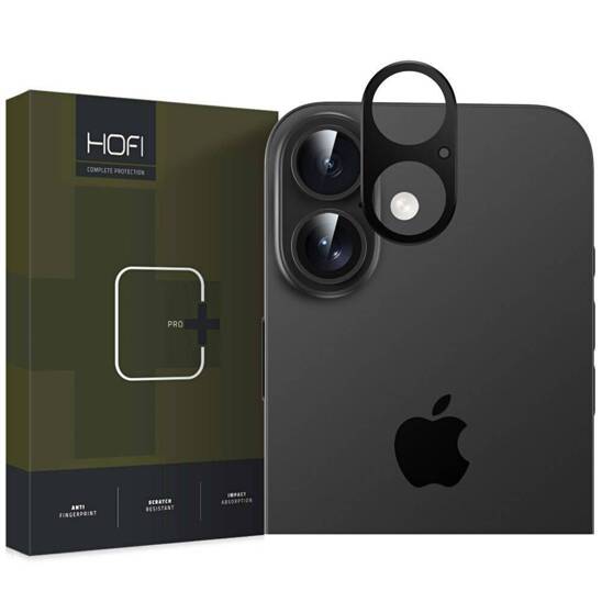 Camera Cover IPHONE 16 / IPHONE 16 PLUS HOFI AluCam Pro+ black