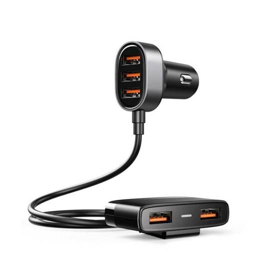 Car Charger 5xUSB 3.1A (1.5m cable) Joyroom 5-Port USB Car Charger (JR-CL03) black