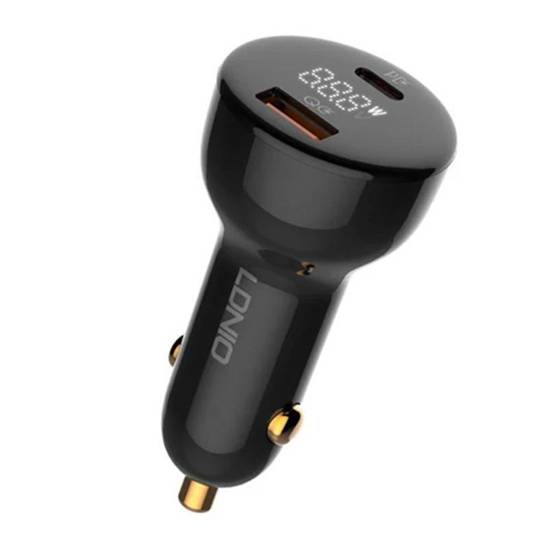 Car charger LDNIO C503Q, 2x USB, QC 3.0, 36W (black)