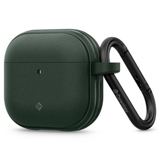 Case APPLE AIRPODS 4 Caselogy Vault Midnight green