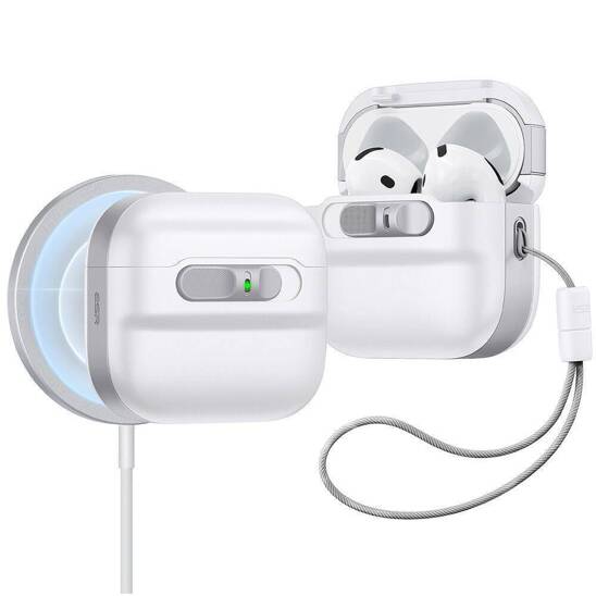 Case APPLE AIRPODS 4 ESR Pulse Halolock Magsafe white