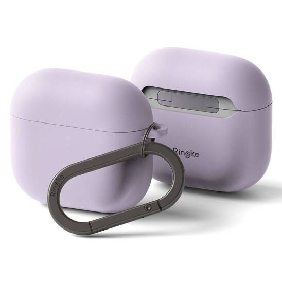 Case APPLE AIRPODS 4 Ringke Silicone purple