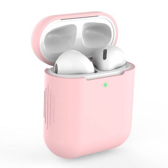 Case APPLE AIRPODS Tech-Protect Icon light pink