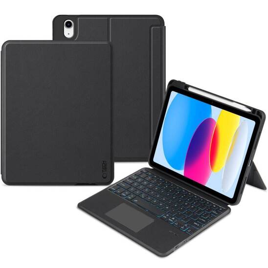 Case APPLE IPAD 10.9 (10GEN) Tech-Protect SCMag Pen + Keyboard black