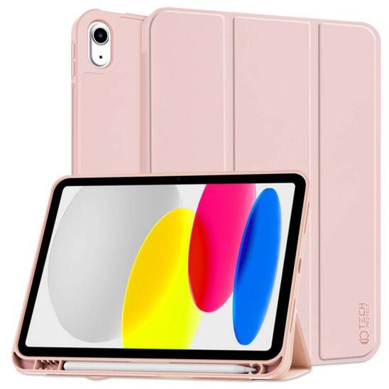 Case APPLE IPAD 10.9 (10gen) Tech-Protect SC Pen pink