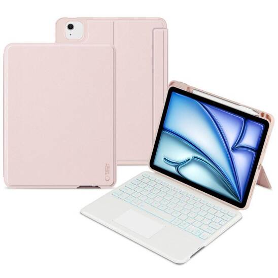 Case APPLE IPAD AIR 10.9 (4GEN / 5GEN) / 11.00 (6GEN) Tech-Protect SCMag Pen + Keyboard pink