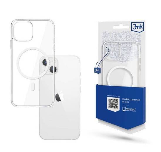 Case APPLE IPHONE 15 3MK MagCase transparent