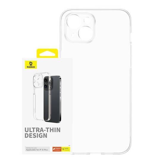 Case APPLE IPHONE 15 PLUS Baseus OS-Lucent Series transparent