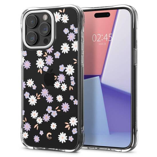 Case APPLE IPHONE 15 PRO Spigen Cyrill Cecile Dream Daisy transparent