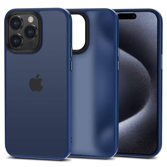 Case APPLE IPHONE 15 PRO Tech-Protect Magmat Matte navy blue