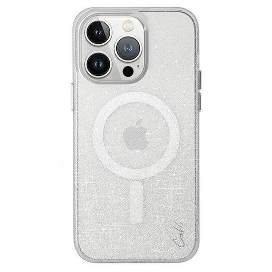 Case APPLE IPHONE 15 PRO UNIQ Coehl Lumino Magnetic Charging silver