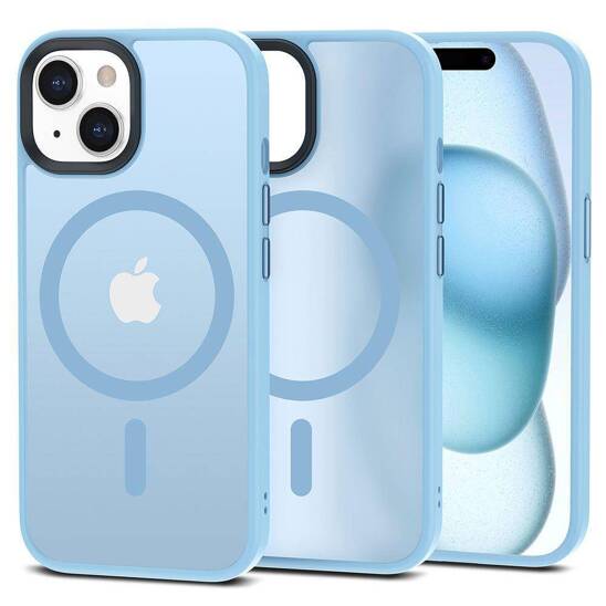 Case APPLE IPHONE 15 Tech-Protect Magmat MagSafe Sky Blue