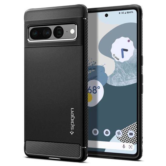 Case GOOGLE PIXEL 7 PRO Spigen Rugged Armor Matte black