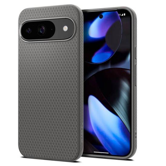 Case GOOGLE PIXEL 9 / 9 PRO Spigen Liquid Air Marble gray