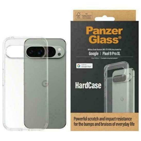 Case GOOGLE PIXEL 9 PRO XL PanzerGlass HardCase 1266 transparent