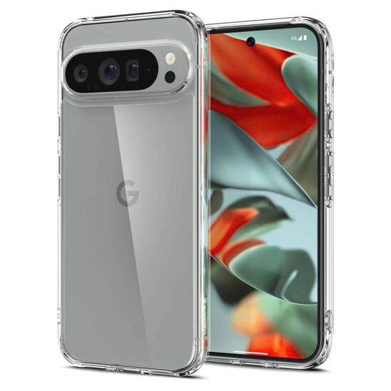 Case GOOGLE PIXEL 9 PRO XL Spigen Ultra Hybrid Crystal Clear transparent