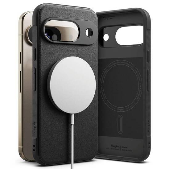 Case GOOGLE PIXEL 9 Ringke Onyx Magnetic MagSafe black