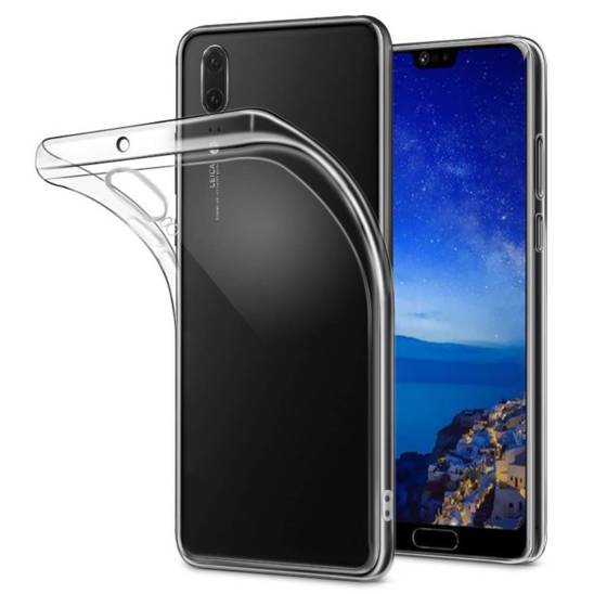 Case HUAWEI P20 Back Gel transparent