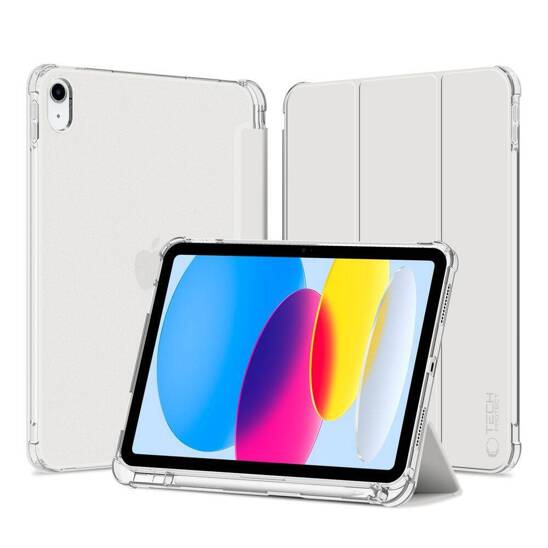 Case IPAD 10 10.9 / 2022 Tech-Protect SC Pen Hybrid Cystal silver