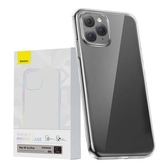 Case IPHONE 11 PRO Baseus Simple transparent