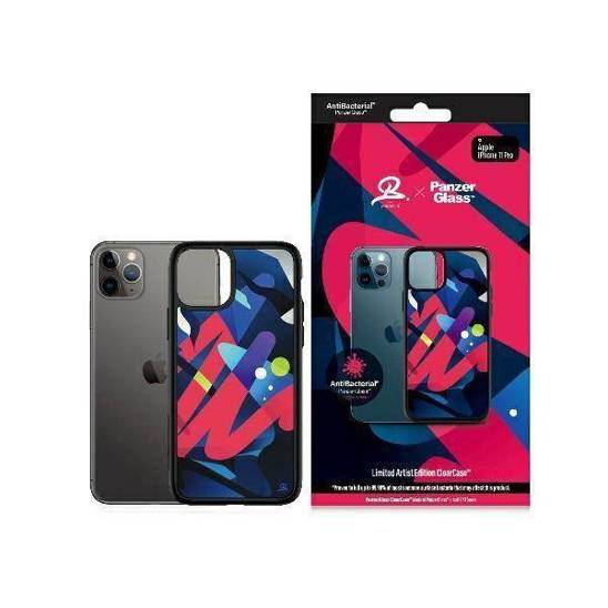 Case IPHONE 11 PRO PanzerGlass ClearCase Mikael B Limited Artist Edition Antibacterial