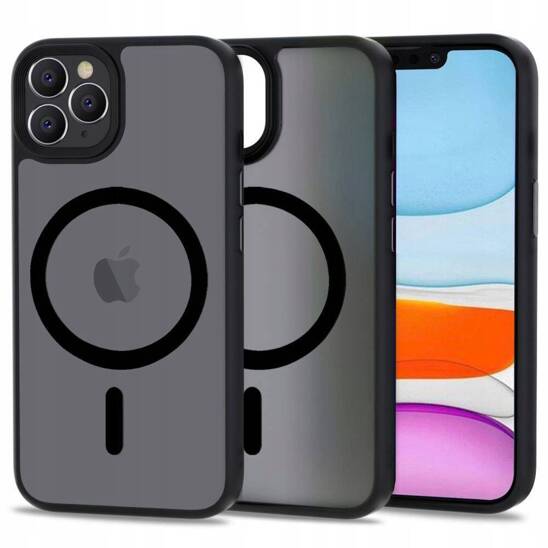 Case IPHONE 11 PRO Tech-Protect Magmat MagSafe Matte black