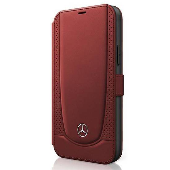 Case IPHONE 13 MINI Mercedes Book Urban Line red