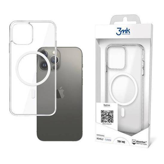 Case IPHONE 13 PRO MAX 3MK MagCase transparent