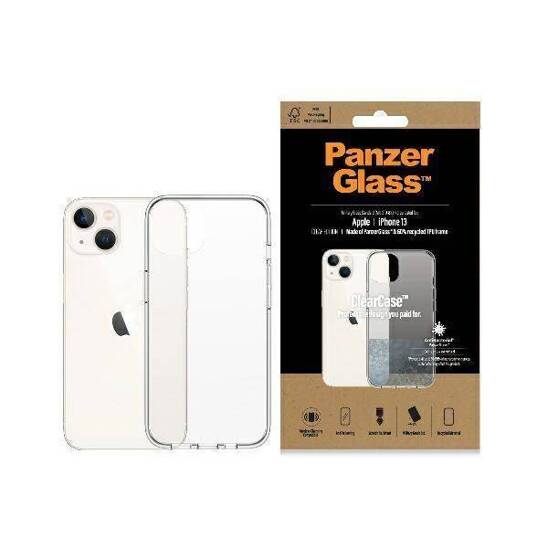 Case IPHONE 13 PanzerGlass ClearCase Antibacterial Military transparent