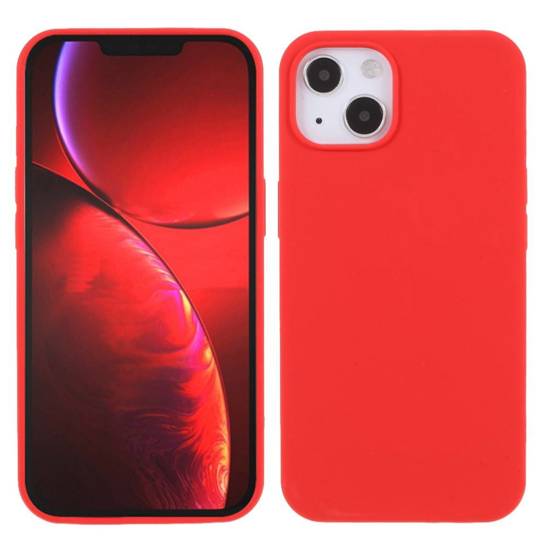 Case IPHONE 13 Silicone case red