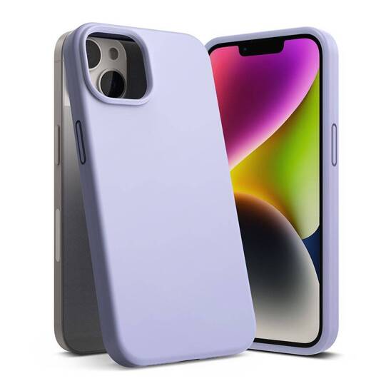 Case IPHONE 14 PLUS Ringke Silicone lavender